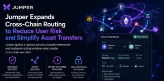 Jumper Expands Cross-Chain Routing to Lower Risk and Ease Transfers cross-chain routing