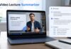 Video Lecture Summarizer: A Smarter Way to Study Long Lessons educational video summarizer 2