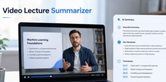Video Lecture Summarizer: A Smarter Way to Study Long Lessons educational video summarizer 2
