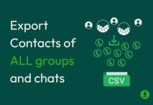 WAExport: The Best Way to Export Contacts for WhatsApp Efficiently export contacts
