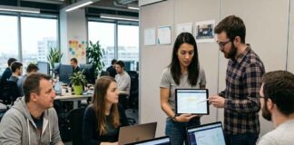 Agile Software Development: Benefits, Challenges, and Best Practices a group of people using laptop