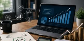 Calculating ROI Before You Build Software: How MindInventory Helps Clients De-Risk Their First Project Business-analytics-workspace-with-growth-focus