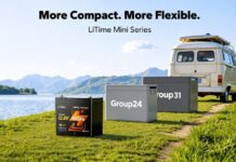 LiTime Mini Series Redefines Power Systems in Compact RVs Compact-power-by-the-lake