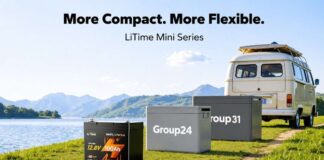 LiTime Mini Series Redefines Power Systems in Compact RVs Compact-power-by-the-lake