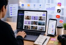 How Are Businesses Managing Short-Form Video Content More Efficiently? Content-creator-workspace-in-action