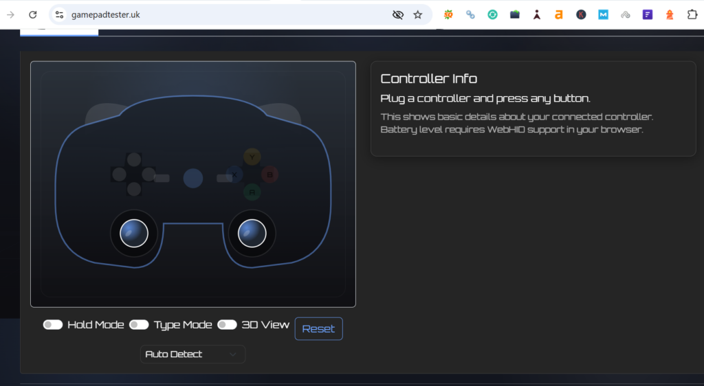GamepadTester.UK as a Best for Tracking Drift Over Time