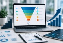 Funnel Architecture and Conversion Optimization: A Data-Driven Approach to Revenue Operations Marketing-funnel-and-analytics-workspace