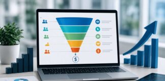 Funnel Architecture and Conversion Optimization: A Data-Driven Approach to Revenue Operations Marketing-funnel-and-analytics-workspace