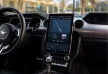 Ford Mustang Tesla Screen: Everything You Need to Know Before You Upgrade Modern-Mustang-cockpit-with-vertical-screen