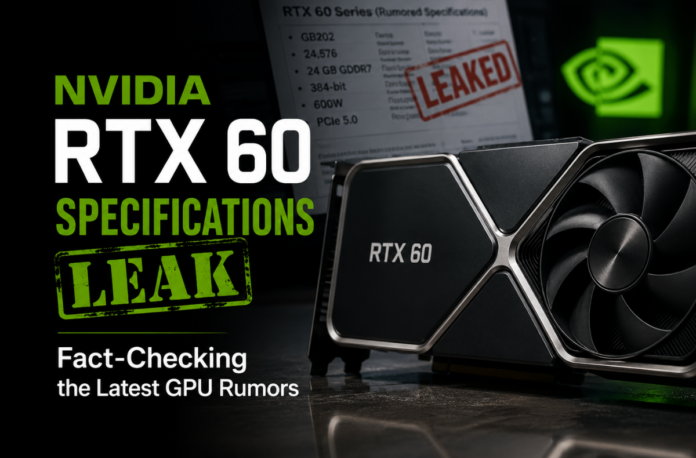 NVIDIA RTX 60 Specifications Leak Fact-Checking NVIDIA RTX 60 Specifications Leak