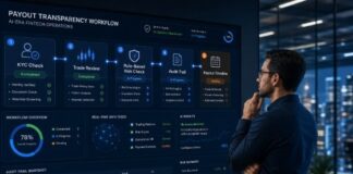AI-Era Fintech for More Transparent Prop Firm Payouts executive of transparent fintech company