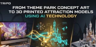 AI Turns Theme Park Art Into 3D Attraction Models ai technology for theme park
