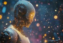 Best Generative AI Courses to Learn AI Skills in 2026 picture of robot showing generative ai