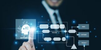 Enterprise AI and the Invisible Layer of Authentic Communication man using enterprise ai for automation