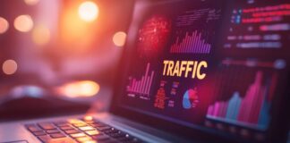 High-Value Traffic vs High-Volume Traffic: Balancing Cost & Conversion high-volume displayed on laptop