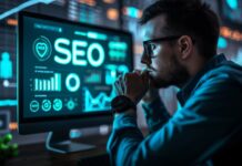 7 Secret On-Page SEO Hacks Your Competitors Won’t Tell You About man looking at seo dashboard