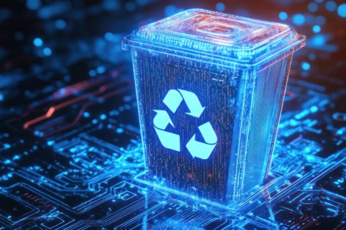 futuristic-recycling-bin-symbolizing-concept-digital-waste-management-clean-up-disk-space trash can to recover deleted photos from