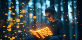 The Human Reading Brain Was Never Built for AI Prose girl demonstrating human reading mechanics with focused attention