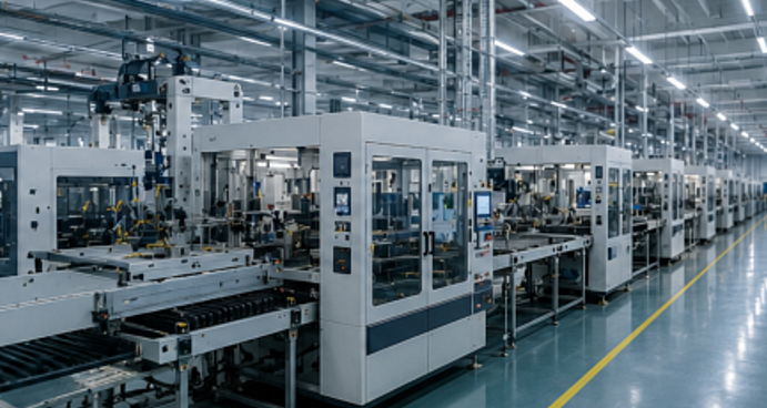 laser glass factory