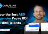 How the Best AEO Agencies Prove ROI to B2B Clients Best AEO Agency Austin Heaton - Coruzant Technologies Agencies Article