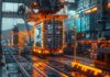 Technology Trends Reshaping Industrial Workplaces warehouse using robot technology