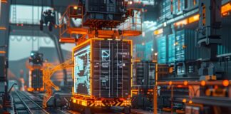 Technology Trends Reshaping Industrial Workplaces warehouse using robot technology