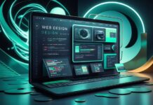 How Top Brands Use Design Systems for Consistent UX laptop displaying web design systems