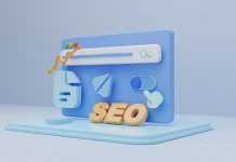 How AI Search Is Changing Brand Visibility Beyond Google in 2026 A 3D image of website page