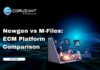 Newgen vs M-Files: ECM Platform Comparison headline for newgen vs mfiles ecm platform