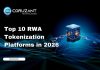 Top 10 RWA Tokenization Platforms in 2026 article for tokenization platforms