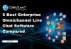 5 Best Enterprise Omnichannel Live Chat Software Compared headline for best enterprise omnichannel chat
