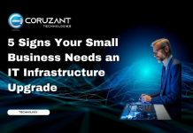 5 Signs Your Small Business Needs an IT Infrastructure Upgrade headline for small businesses needing it infrastructure
