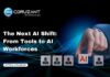 The Next AI Shift: From Tools to AI Workforces headline for ai workforces