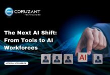 The Next AI Shift: From Tools to AI Workforces headline for ai workforces