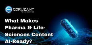 What Makes Pharma & Life-Sciences Content AI-Ready? headline for pharma and life sciences