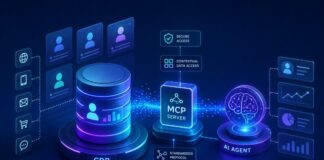 What Is an Agentic CDP? How MCP Servers Connect AI to Customer Data Futuristic data flow and AI network
