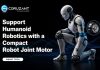 Support Humanoid Robotics with a Compact Robot Joint Motor Humanoid-robotics-and-compact-joint-motor