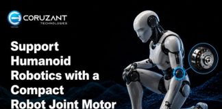 Support Humanoid Robotics with a Compact Robot Joint Motor Humanoid-robotics-and-compact-joint-motor