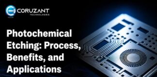Photochemical Etching: Process, Benefits, and Applications Photochemical-Etching-in-High-Tech-Blue