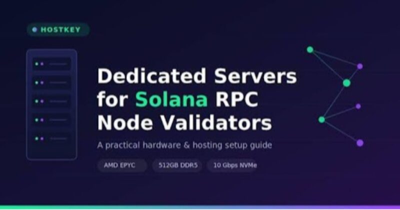 HOSTKEY Servers for Solana RPC Node Validators