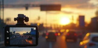 The Future of In-Car Security Starts with 4-Channel Dash Cameras car driving with dash cameras