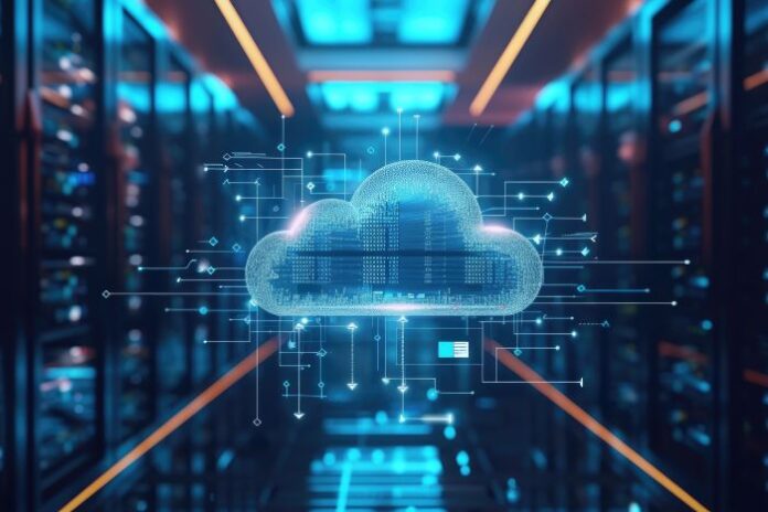 enterprise-network-concept-utilizing-cloud-computing-technology-online-data-storage image of cloud displaying enterprise cloud