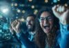 Employee Advocacy Has a Measurement Problem, and It Is Finally Getting Solved excited team showing Employee Advocacy