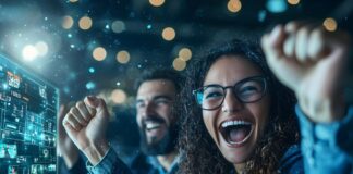 Employee Advocacy Has a Measurement Problem, and It Is Finally Getting Solved excited team showing Employee Advocacy