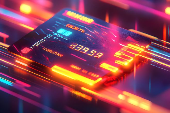 credit card going through payment systems