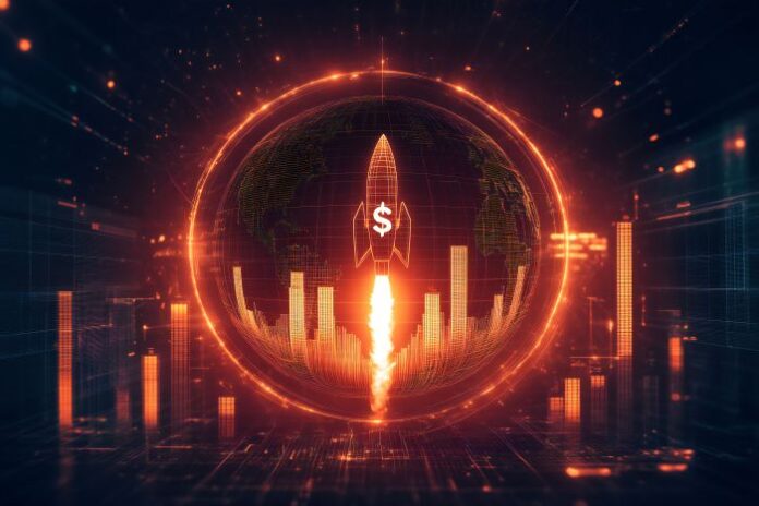 futuristic-rocket-launch-symbolizing-digital-transformation-financial-growth-global-tech picture of rocket and revenue showing Business For Sale