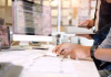 Best Company Data Providers for Real-Time B2B Data person working on table