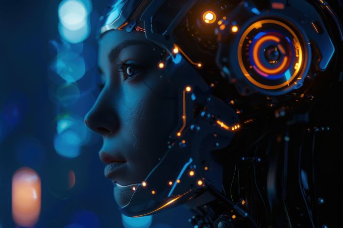 person working with frontend ai
