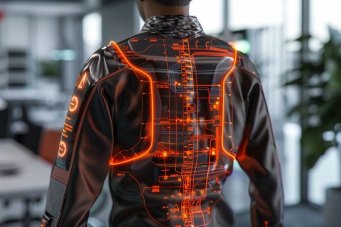 smart-clothing-with-embedded-g-connectivity-h person wearing cooling vest technology