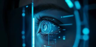 Best GPTZero Alternatives for AI Detection person getting eye scanned by gptzero